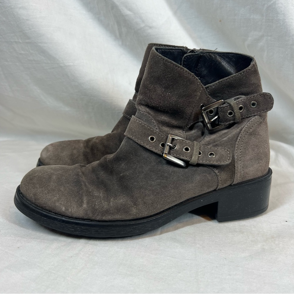 Aquatalia Gray Ankle Boots